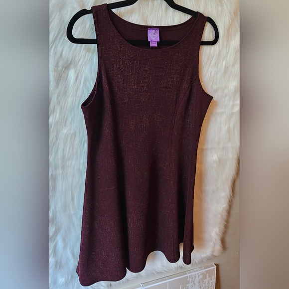 Jolie Cranberry Dream Knit Skater Dress - Picture 2 of 6